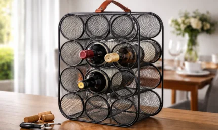 Gilde μεταλλική θήκη κρασιών