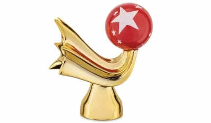 Alessi χριστουγεννιάτικο άστρο από πορσελάνη