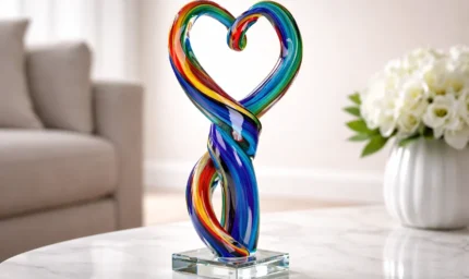 Gilde γλυπτό καρδιάς “Twist”