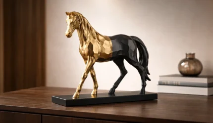 Gilde διακοσμητικό γλυπτό αλόγου “Merlin”