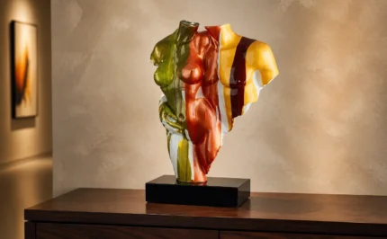 Gilde γλυπτό Torso “Coppia Colorata”